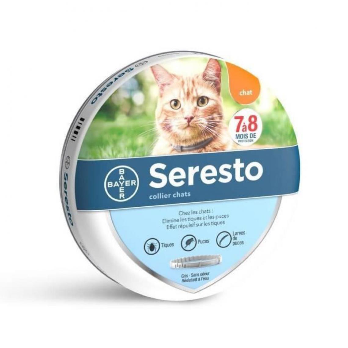 Seresto - SERESTO Collier antiparasitaire - Pour chat - Anti-parasitaire pour chat