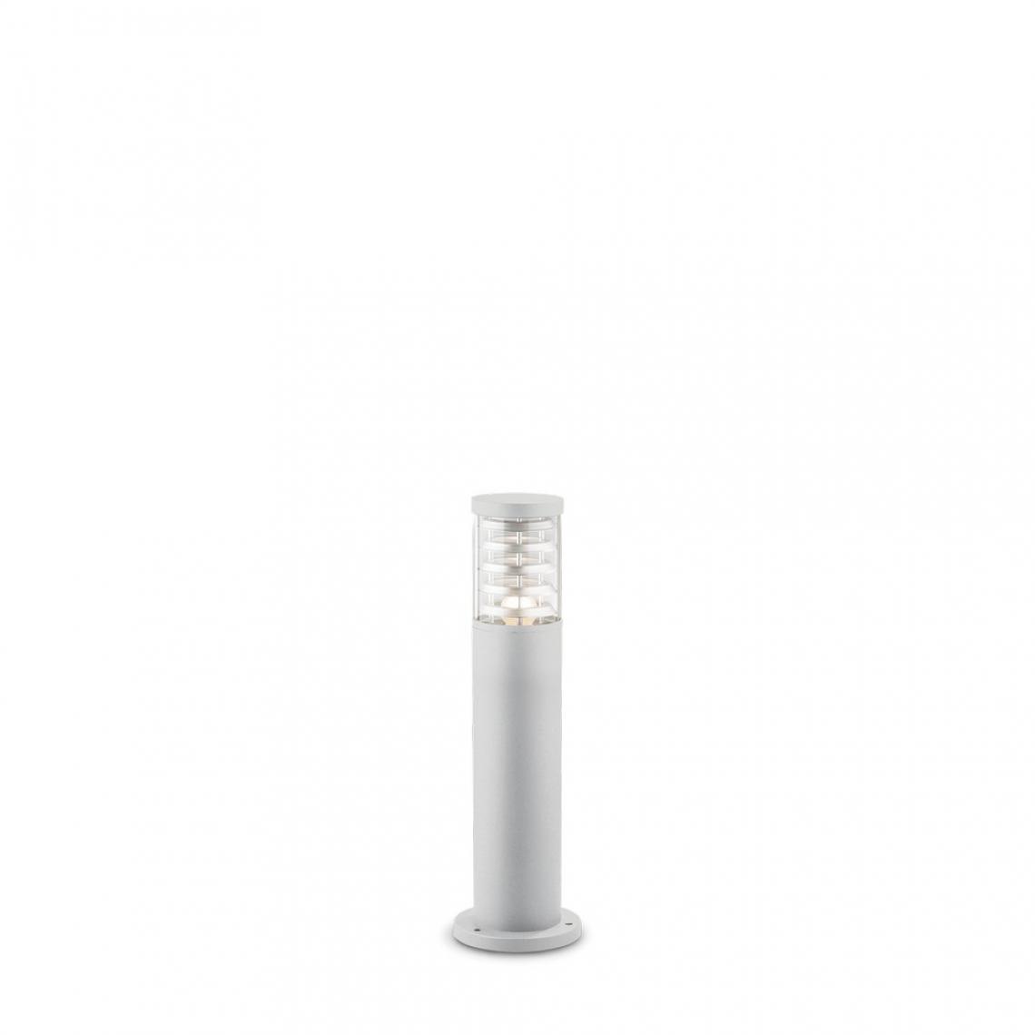 Ideal Lux - Borne d'extérieur 1 lumière blanche IP54, E27 - Lampadaire