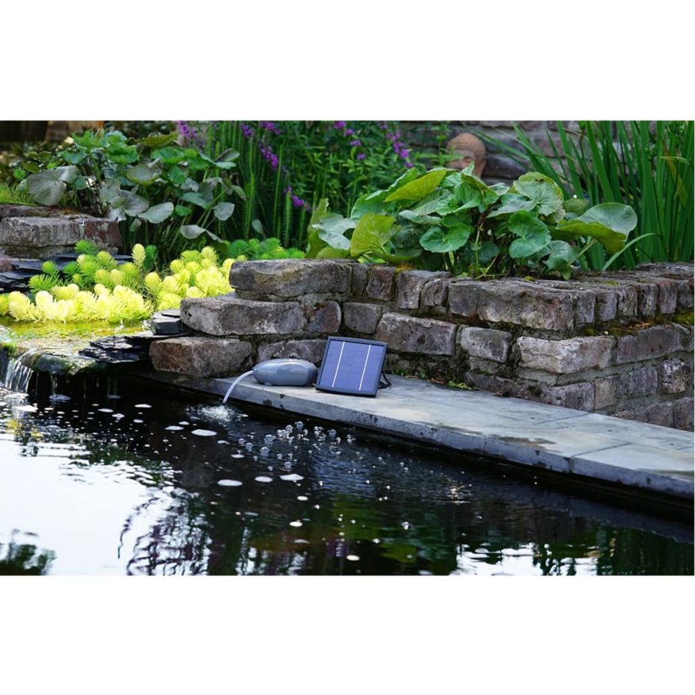 marque generique - Accessoires pour fontaines et bassins Chic Ubbink Pompe à air Air Solar 100 1351374 - Bassin poissons