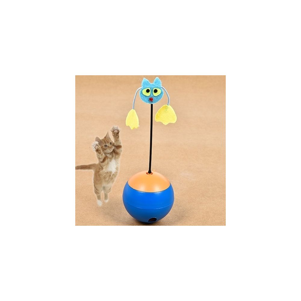 Wewoo - Jouet pour Animaux bleu chat jouets de fuite de nourriture, sans piles de compagnie électrique Radium spotlight Tumbler - Jouet pour chien