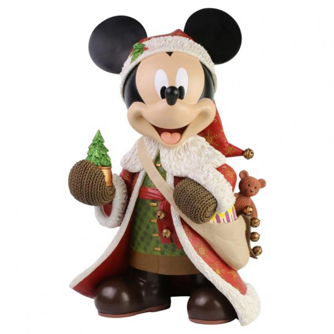 Disney Montres - Statue de collection Mickey Noël - Showcase - Petite déco d'exterieur