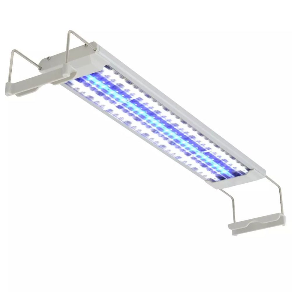 Vidaxl - vidaXL Lampe à LED pour aquarium 50-60 cm Aluminium IP67 - Equipement de l'aquarium