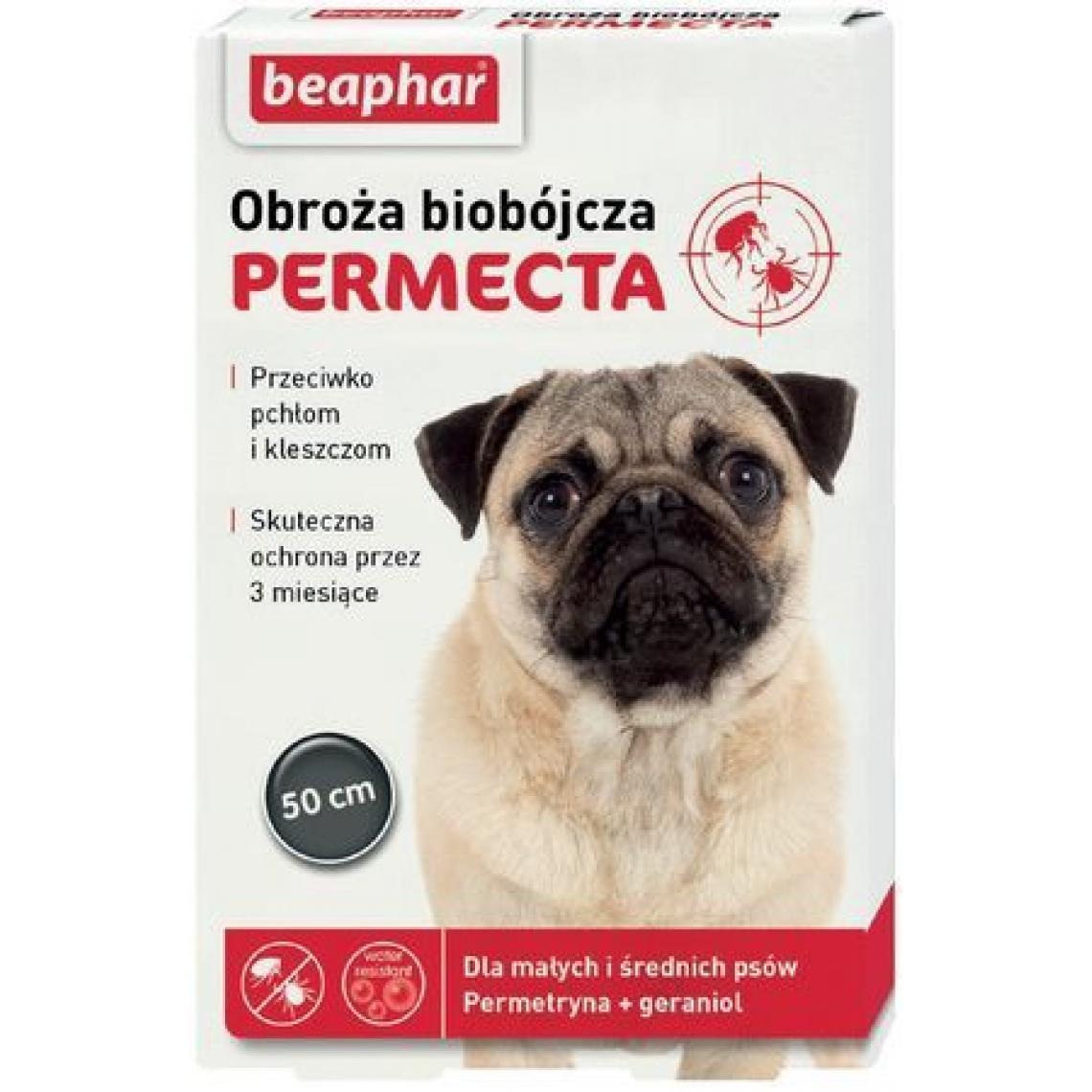 Beaphar - Beaphar biocidal collar for small and medium dogs - 50 cm - Collier pour chien