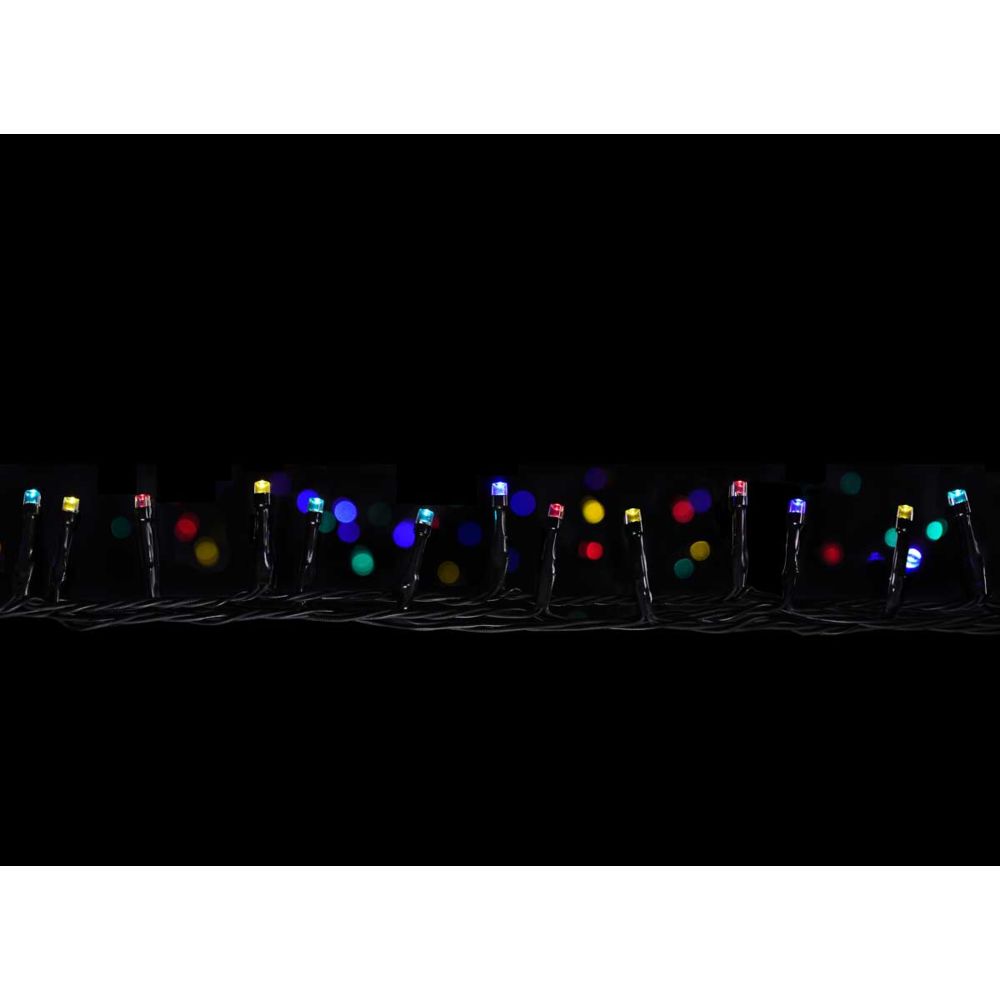 Jardideco - Guirlande lumineuse programmable 96 LED Multicolore - Lampadaire