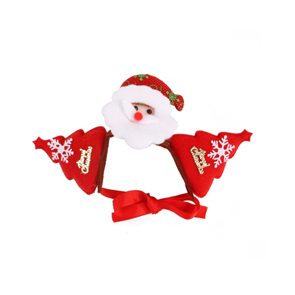 marque generique - YP Select Pet Headwear Mignon Halloween Bandeau de Noël Casque réglable S - Vêtement pour chien