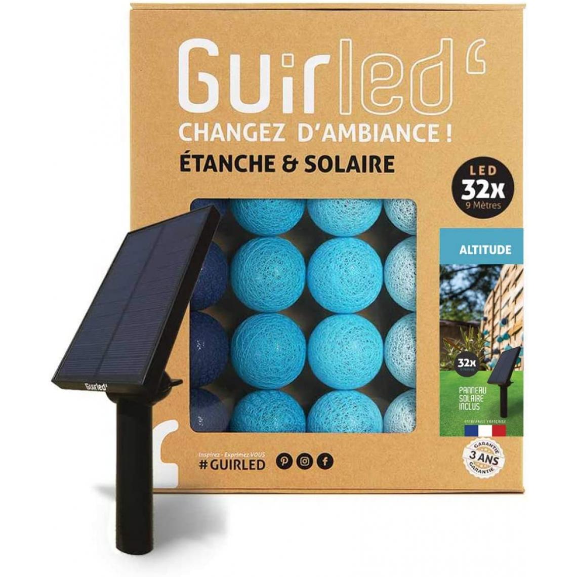 Guirled - Guirlande boule lumineuse 32 LED Outdoor - Altitude - Eclairage solaire