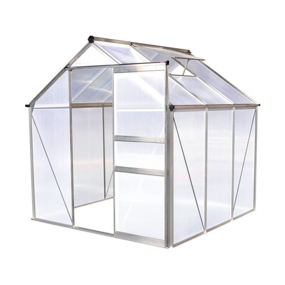Habitat Et Jardin - Serre jardin polycarbonate Hortensia 3,65m² - Serres en verre
