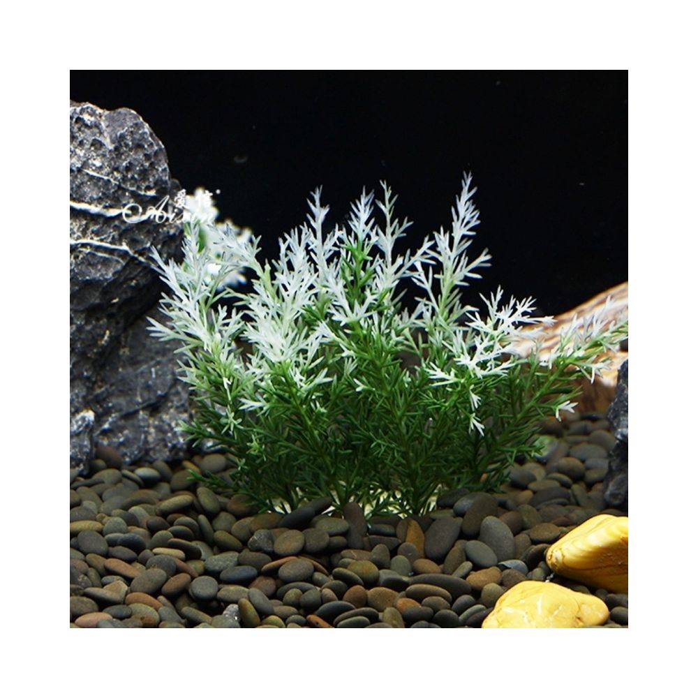 Wewoo - Décoration aquarium Artificielle Arbre Plant Herbe Figurines Miniatures Fish Tank Paysage, Taille: 11,0 x 11,0 cm - Décoration aquarium