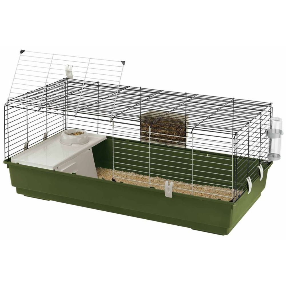 Ferplast - Ferplast Cage pour lapins Rabbit 120 118 x 58,5 x 49,5 cm 57053070 - Cage pour rongeur