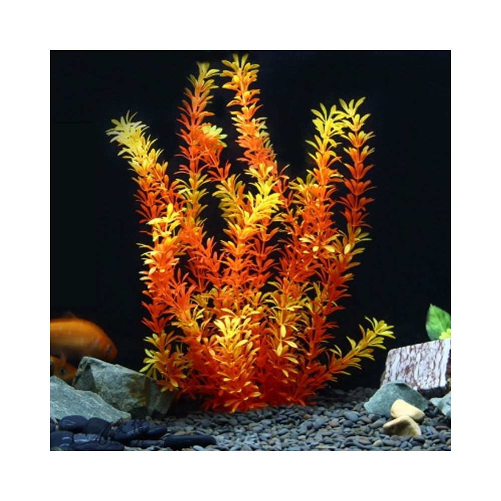 Wewoo - Décoration aquarium Artificielle Arbre Plant Herbe Figurines Miniatures Fish Tank Paysage, Taille: 22,0 x 40,0 cm - Décoration aquarium