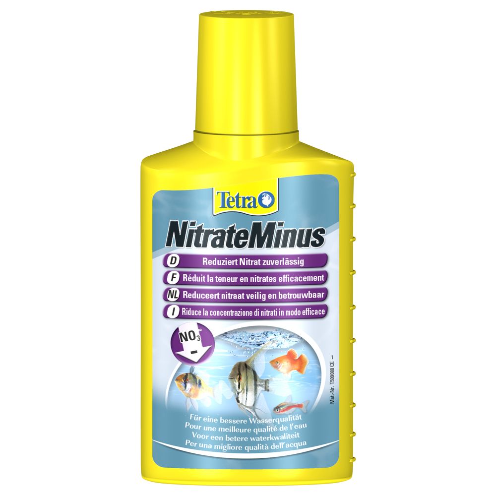 Tetra - Traitement d'Eau contre les Nitrates NitrateMinus pour Aquarium - Tetra - 100ml - Traitement de l'eau pour aquarium