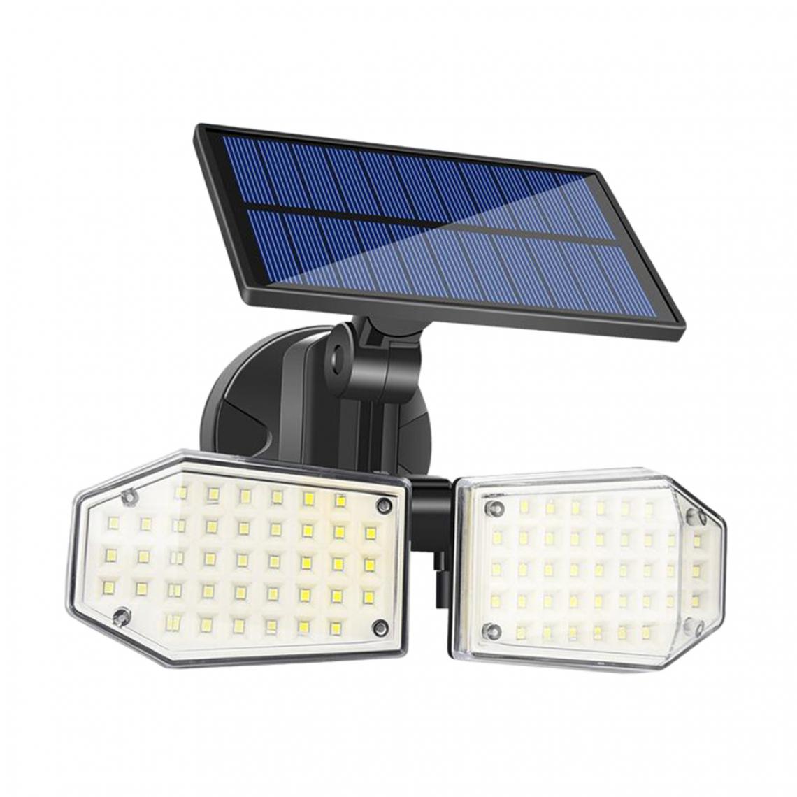 marque generique - Lampe Solaire De Jardin De Capteur De Mouvement De Sécurité De Lumière Murale LED étanche 130 LED - Eclairage solaire