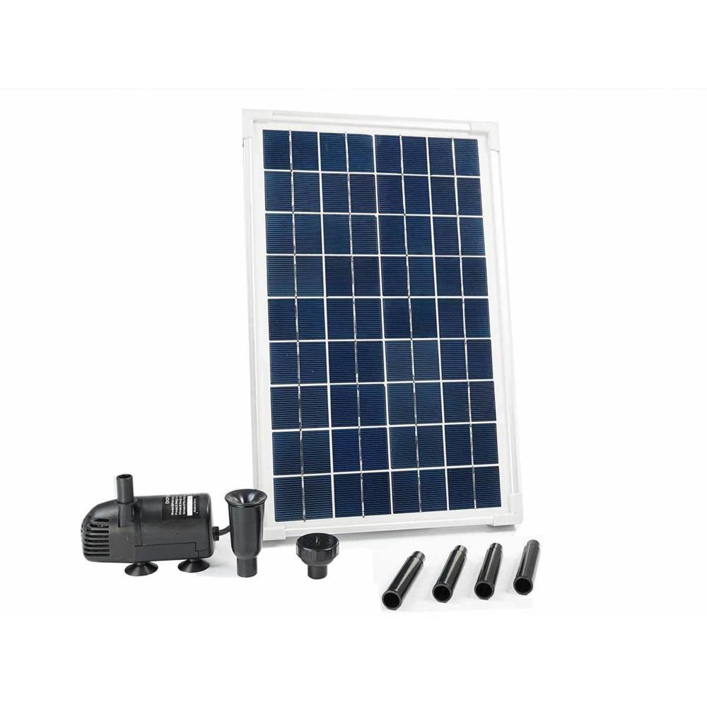 Ubbink - Pompe solaire pour bassin SolarMax 600 - 10 W - Bassin poissons