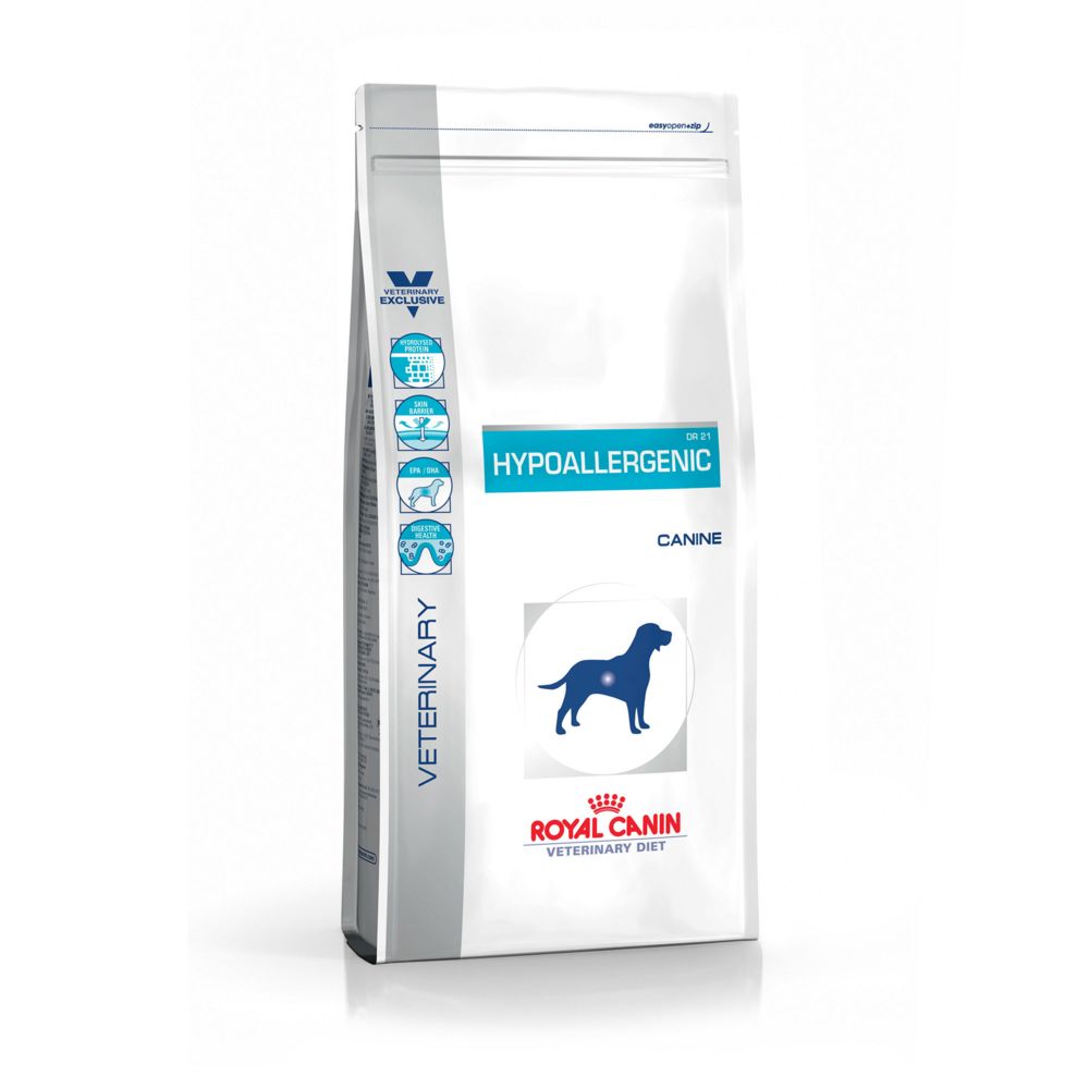 Royal Canin - Royal Canin Veterinary Diet Hypoallergenic DR21 - Croquettes pour chien