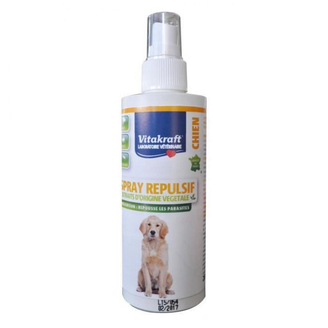 Vitakraft - VITAKRAFT Spray repulsif 200 ml - Pour Chien - Anti-parasitaire pour chien