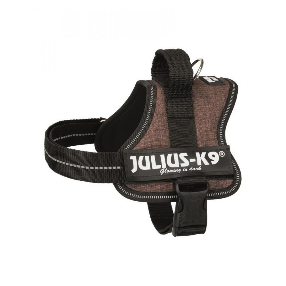 Julius K9 - JULIUS K9 Harnais Power MiniM : 5167 cm - 28 mm - Moka - Pour chien - Equipement de transport pour chien