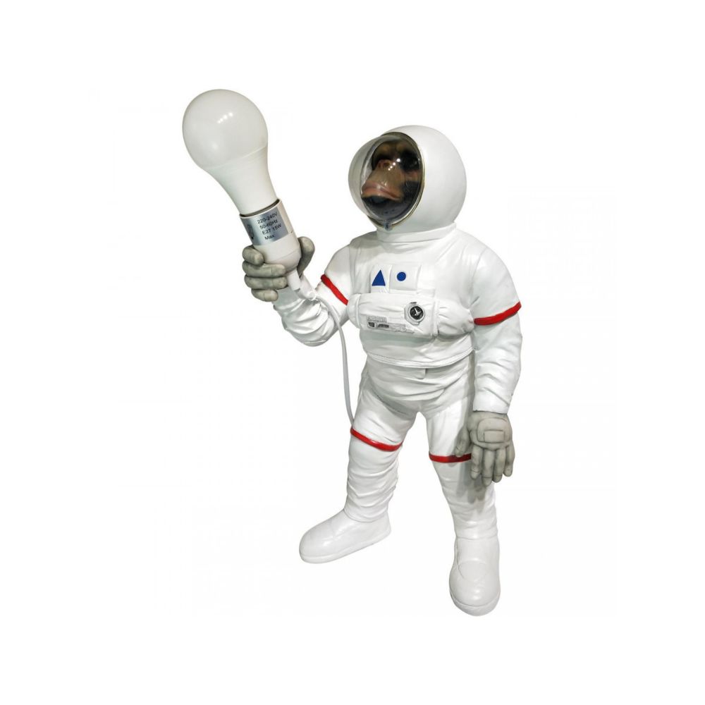 Bobochic - BOBOCHIC Statue lampe STUE singe astronaute - Petite déco d'exterieur