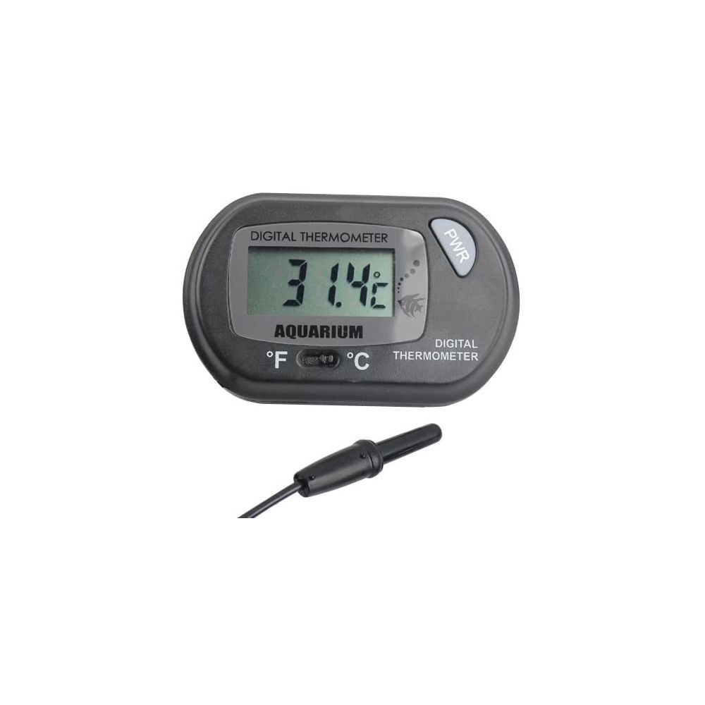 Cabling - CABLING®Thermomètre pour Aquarium LCD Mesure de température électronique numérique Thermomètre pour Aquarium (pile inclus) - Equipement de l'aquarium