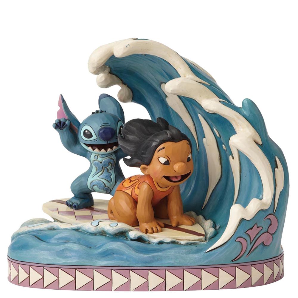 Enesco - Statuette Disney collection Lilo et Stitch - Petite déco d'exterieur