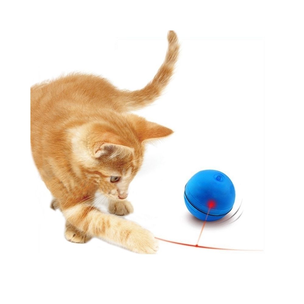 Wewoo - Jouet pour Animaux de chat, diamètre de boule: 6.4cm, livraison aléatoire de couleur Balle laser roulante - Jouet pour chien