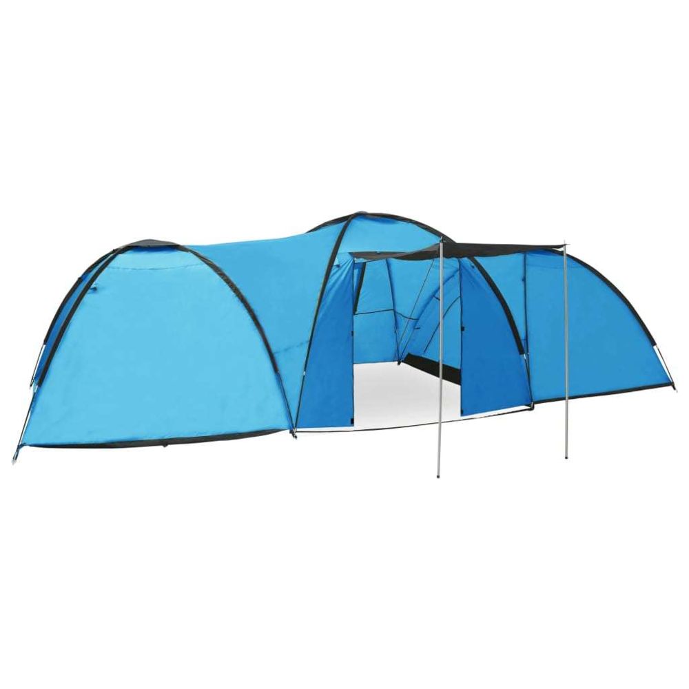 Vidaxl - vidaXL Tente igloo de camping 650x240x190 cm 8 personnes Bleu - Pergolas et Tonnelles