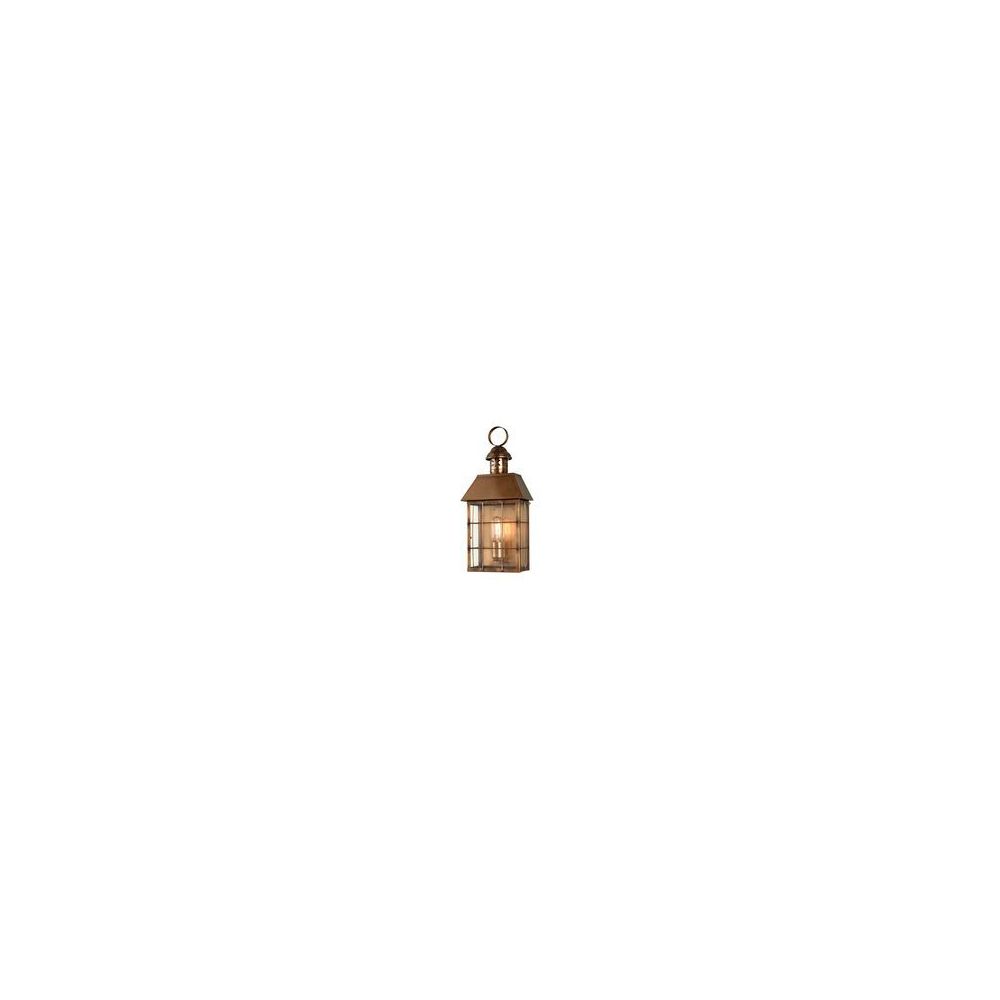 Elstead Lighting - Applique Hyde Park 1x100W Laiton vieilli - Applique, hublot