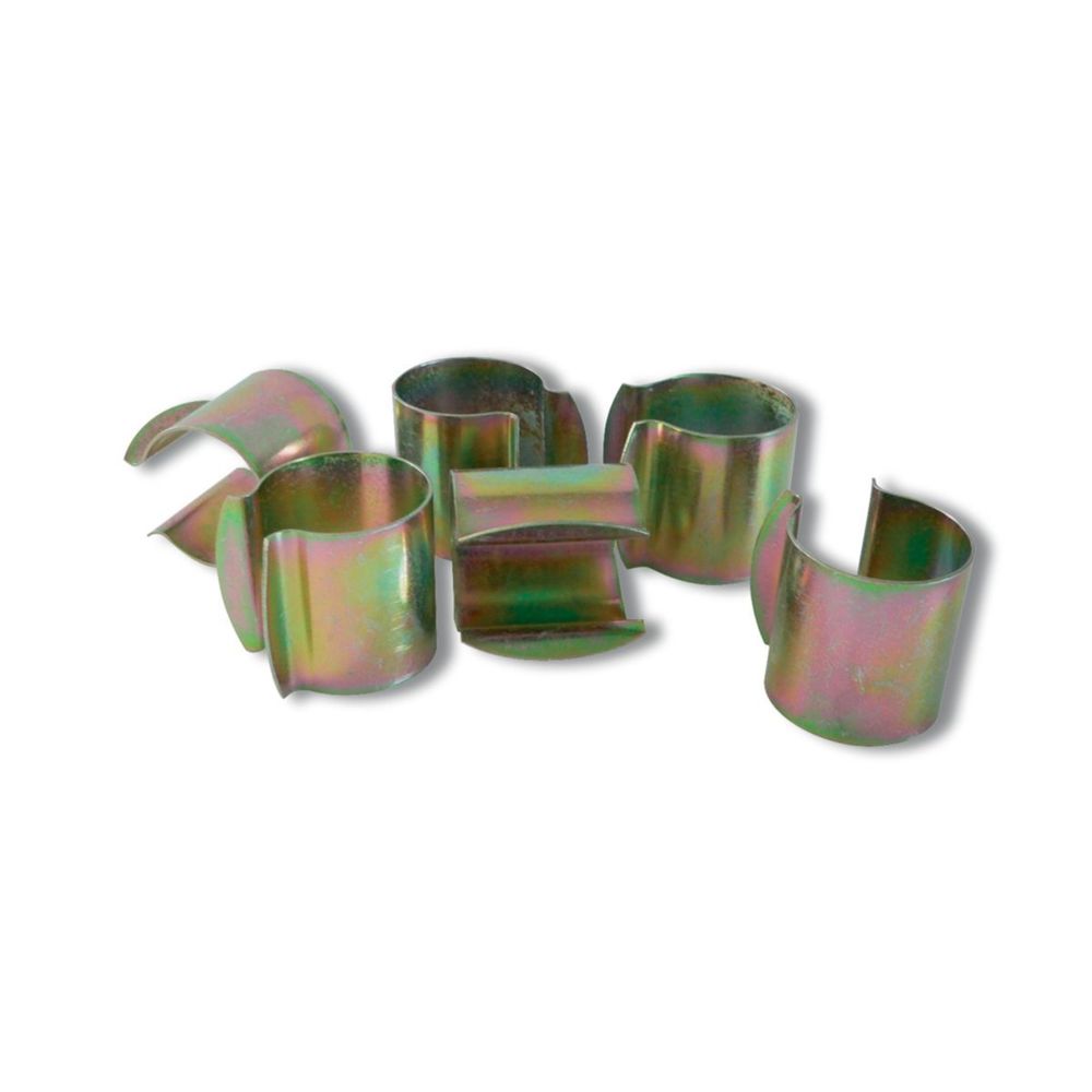 Nortene - Lot de 30 clips de fixation pour serre - diamètre 25 mm - Serres en verre