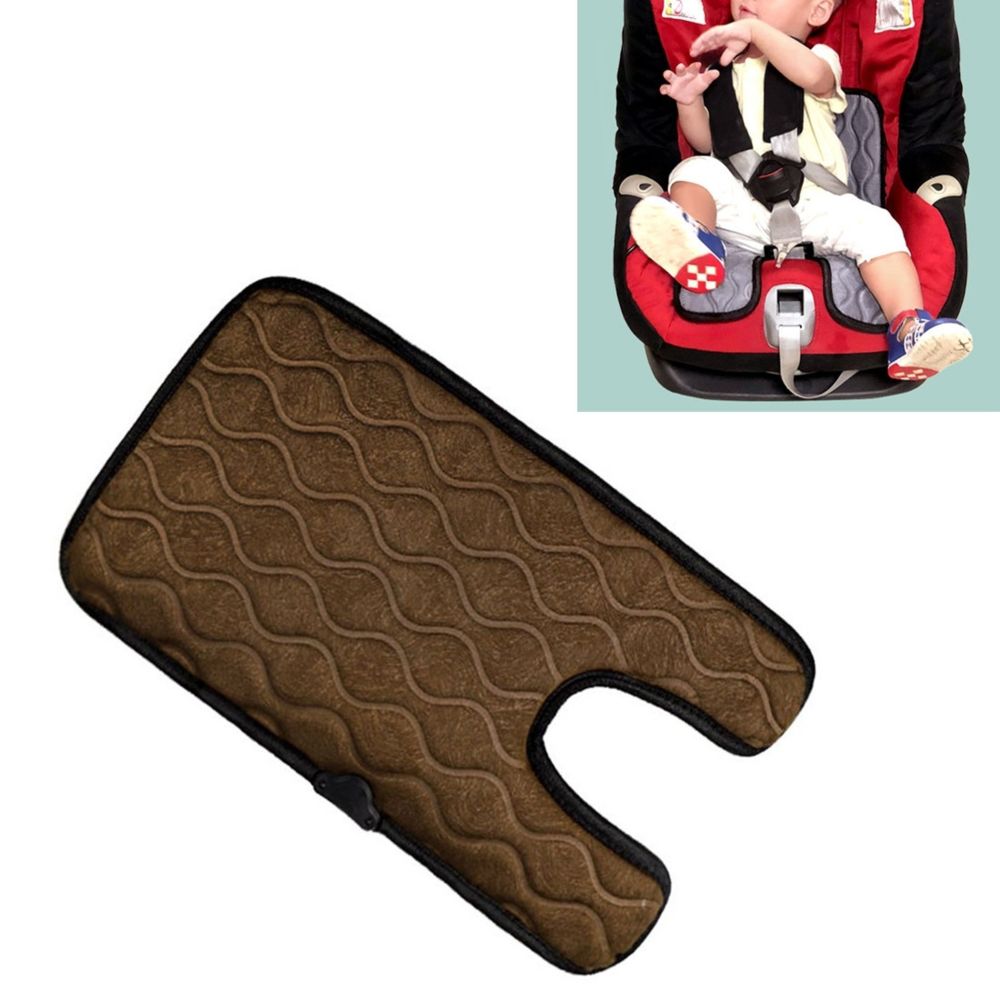 Wewoo - Universal Baby Car Allume-cigarette Plug Housse de selle siège chauffant Chauffage Seat coussin électriqueTaille 310x 440 + 210 x8mm Brown - Equipement de transport pour chien