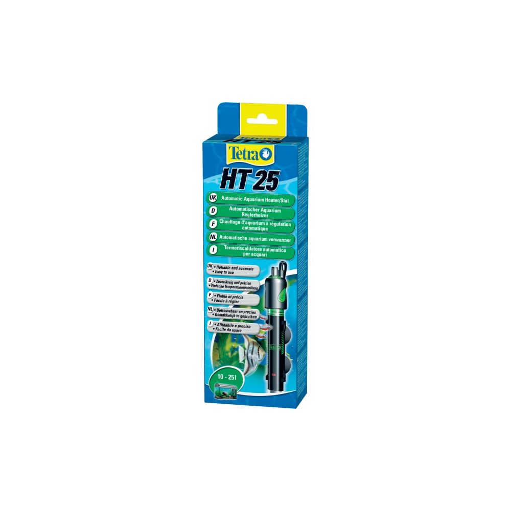 Tetra - Tetra chauffage Tetratec ht25 - 25W - Equipement de l'aquarium