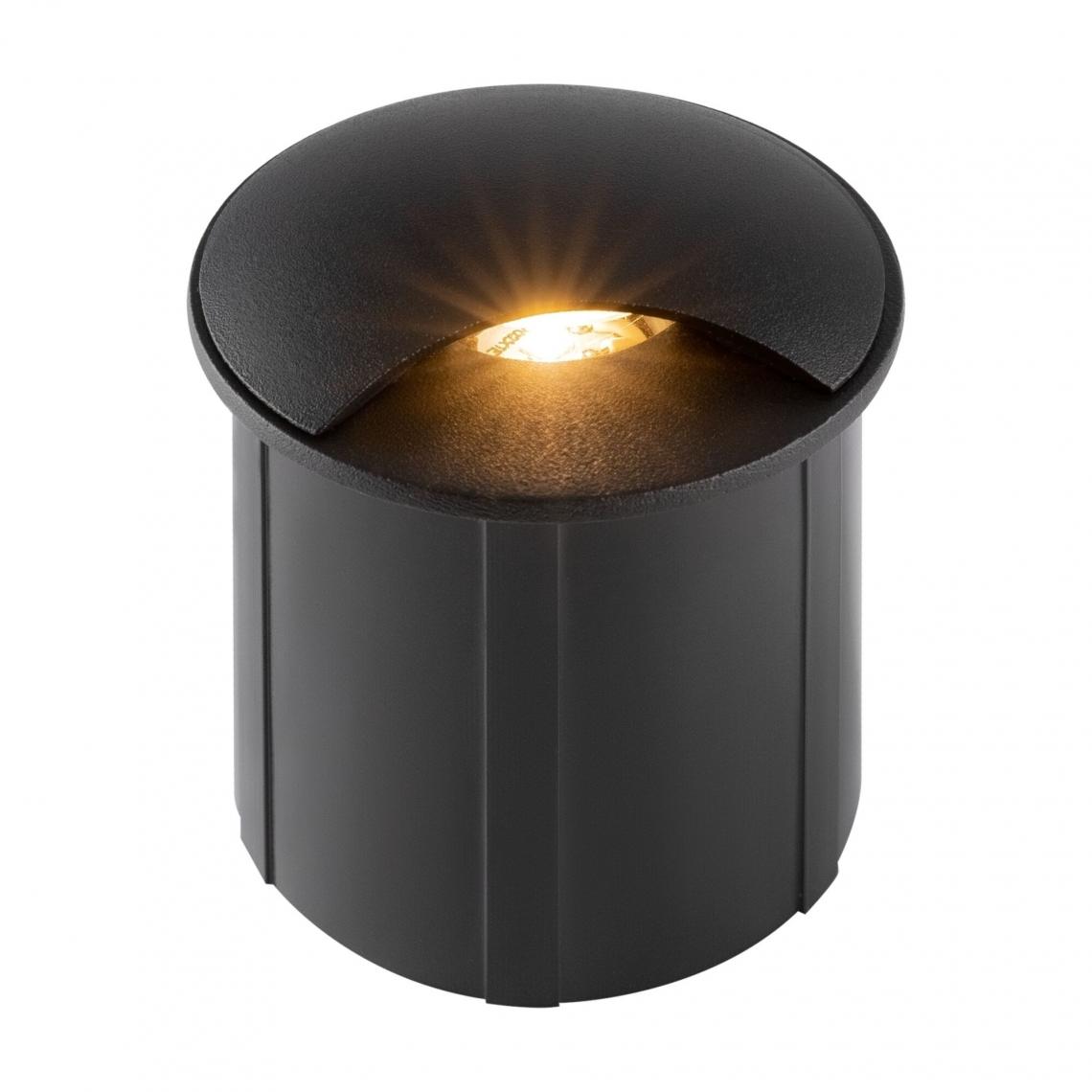 MAYTONI - Downlight à encastrer noir à LED intégré Biscotti pour l'extérieur IP65 - Lampadaire