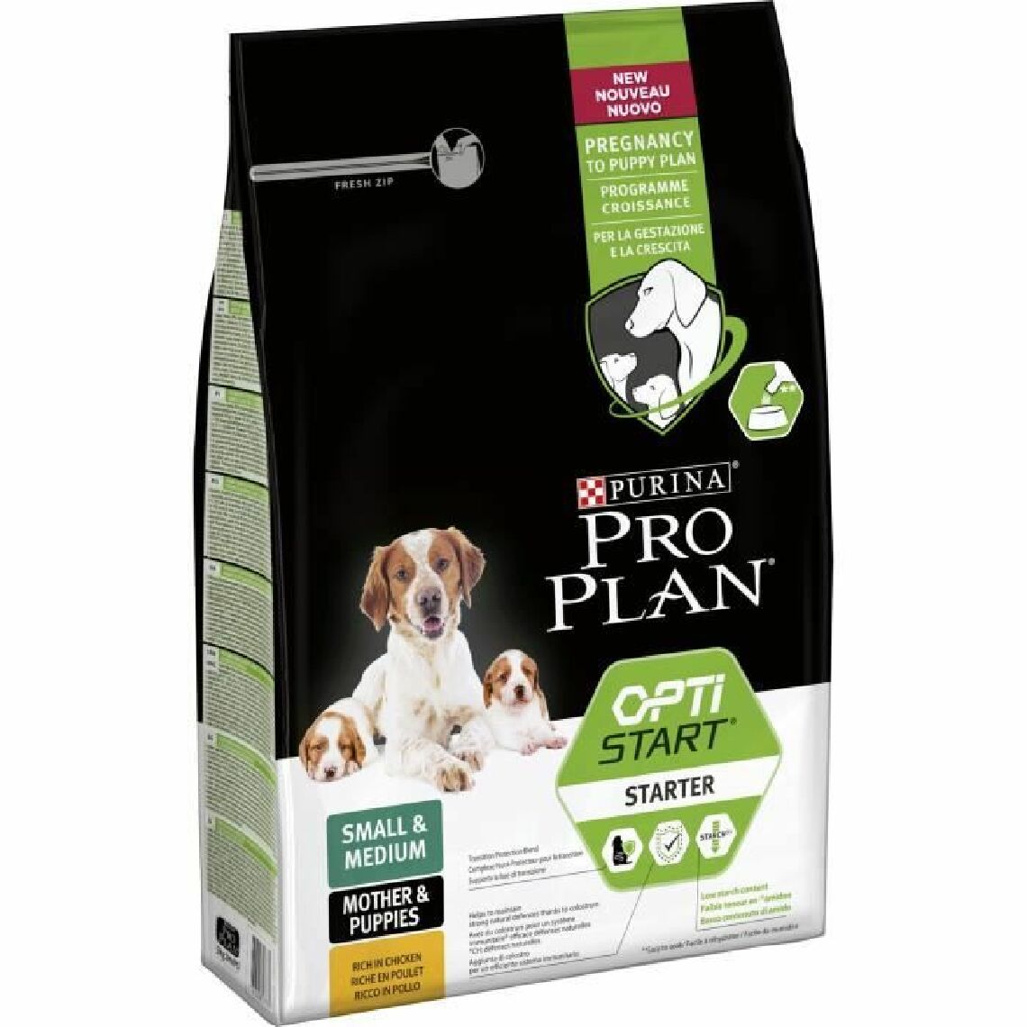 Proplan - PRO PLAN Optistart - Starter Small & Medium - Pour chiot - 3 kg - Croquettes pour chien