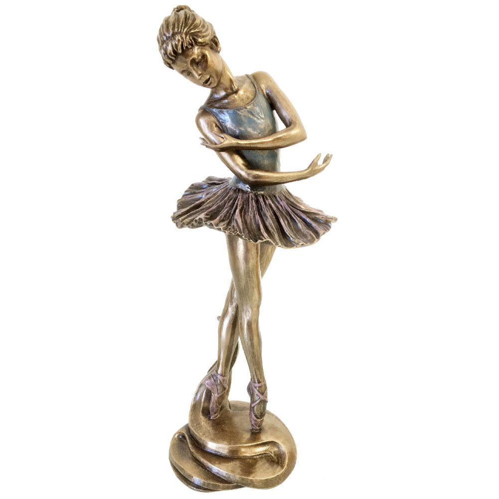 Parastone - Statuette Danseuse aspect bronze 26 cm - Petite déco d'exterieur