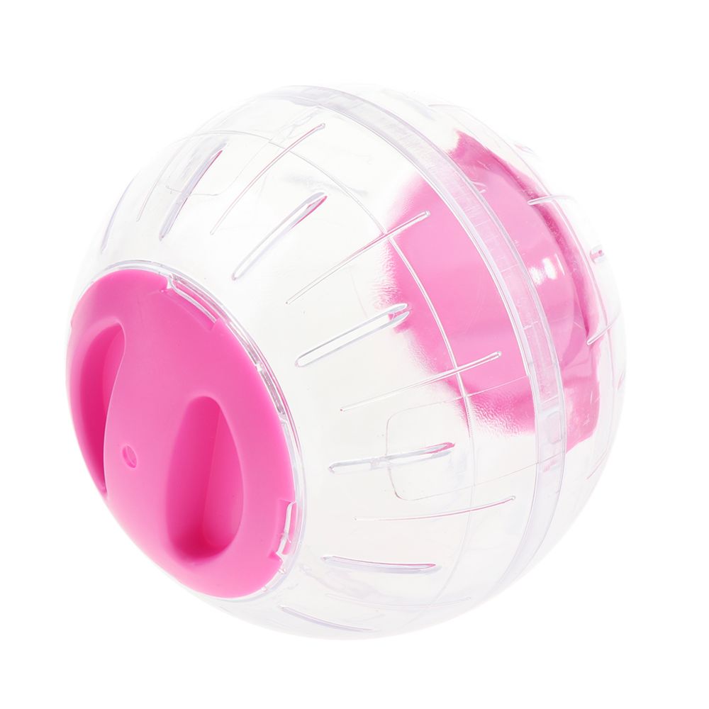 marque generique - Balle d'exercice de course pour petit animal pour boule de cristal Hamster rose - Jouet pour chien