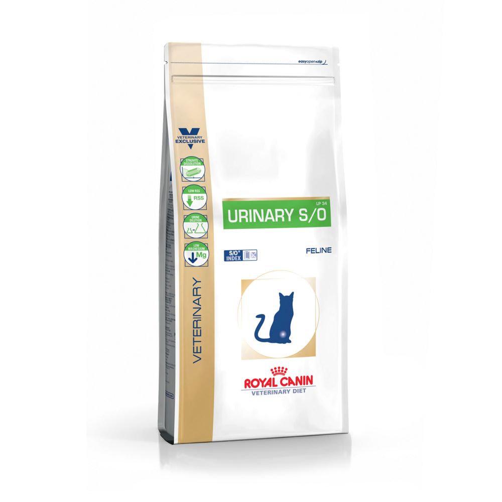 Royal Canin - Royal Canin Veterinary Diet Urinary S/O LP34 - Croquettes pour chat