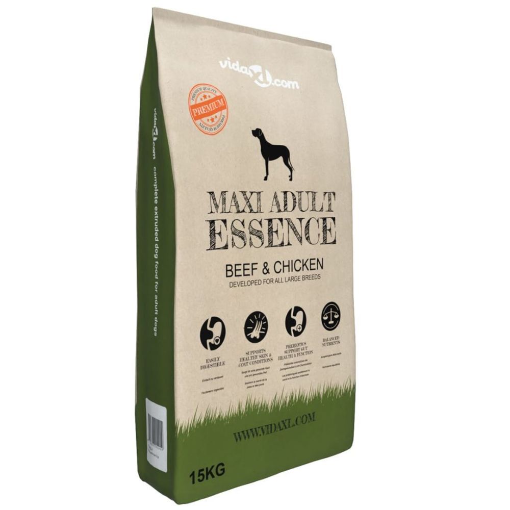 marque generique - Admirable Accessoires pour chiens famille Nouakchott Nourriture sèche chiens Maxi Adult Essence Beef & Chicken 15 kg - Croquettes pour chien