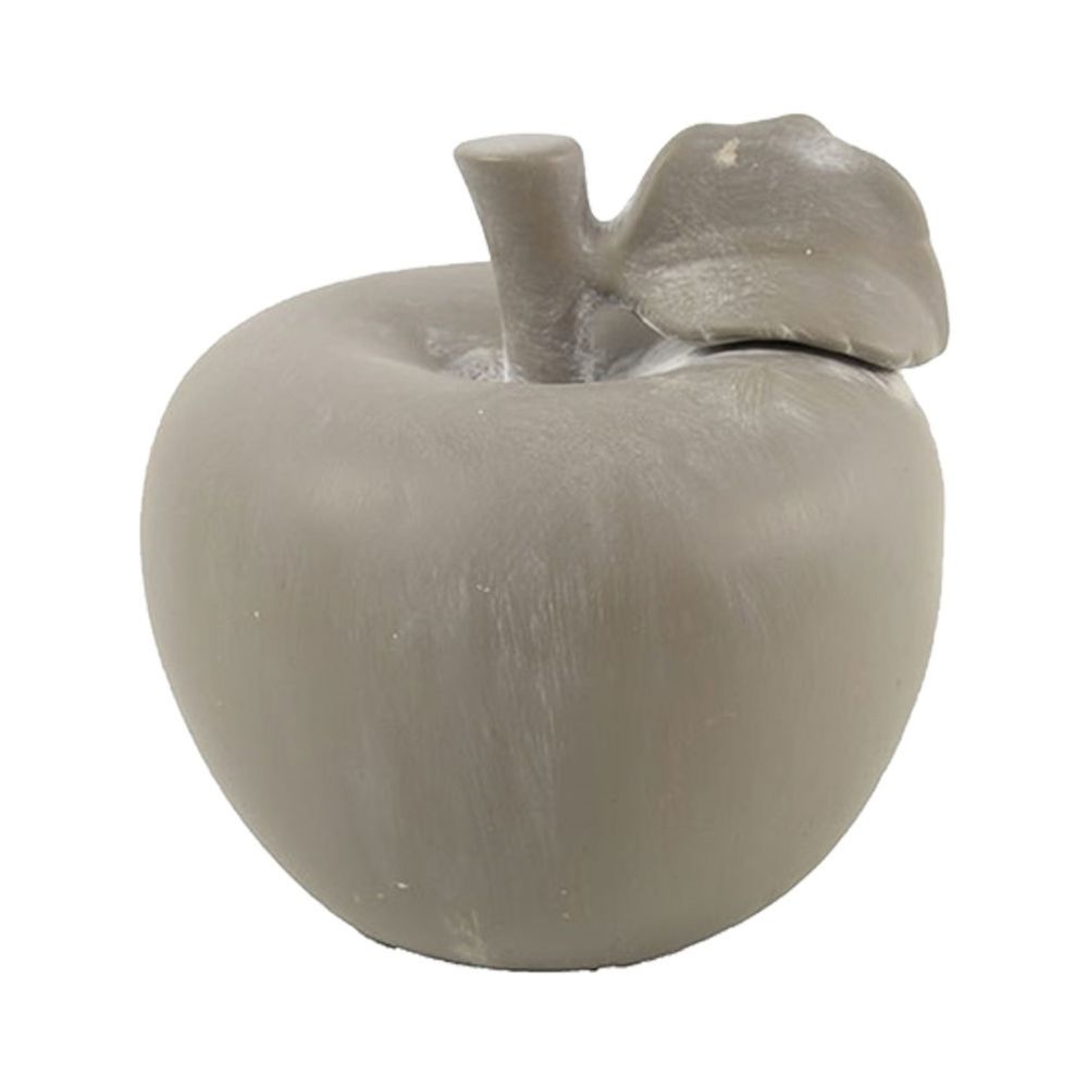 J-Line - Pomme en Céramique 16 cm - Petite déco d'exterieur
