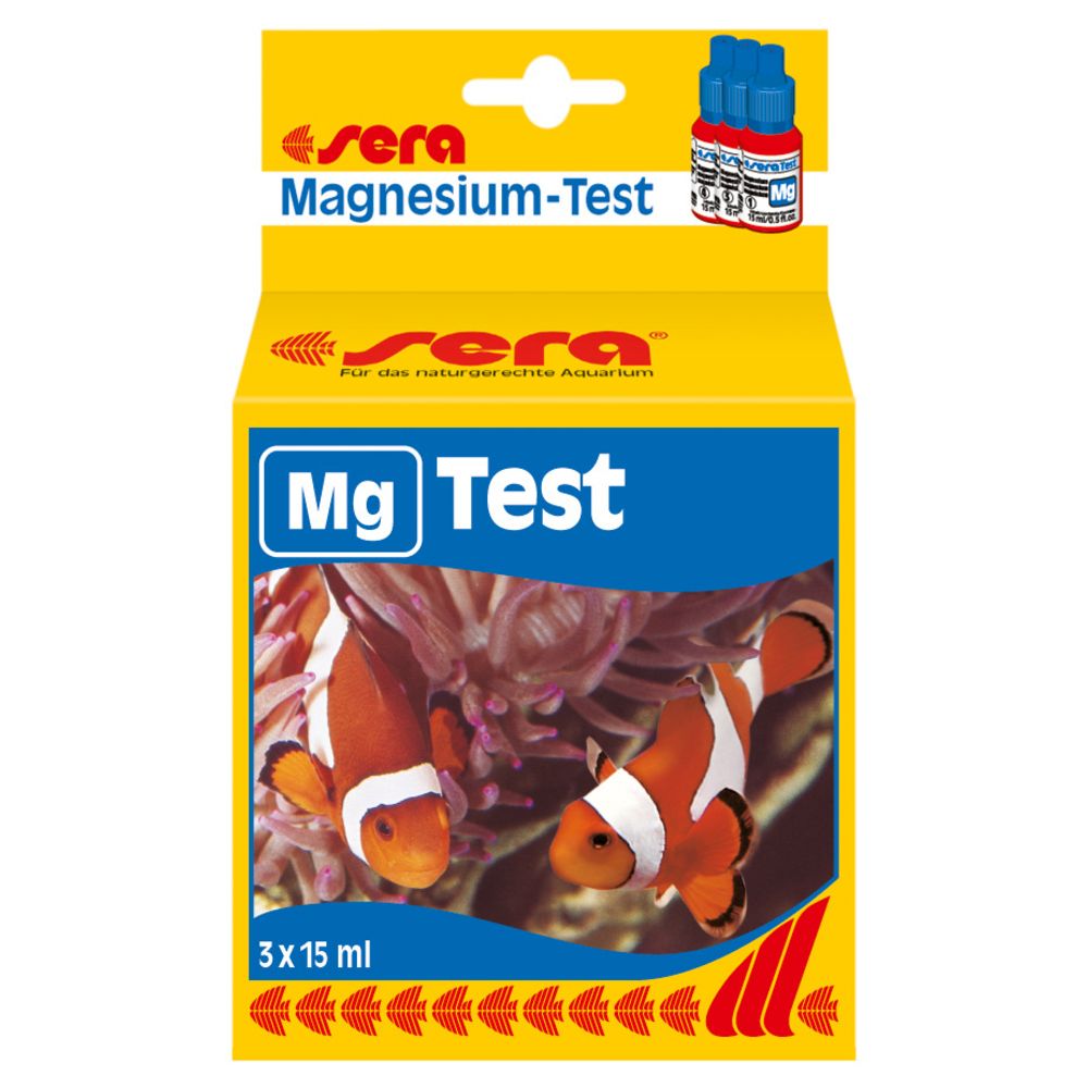 marque generique - Test de Magnesium Mg Test pour Aquarium - Sera - 3x15ml - Traitement de l'eau pour aquarium