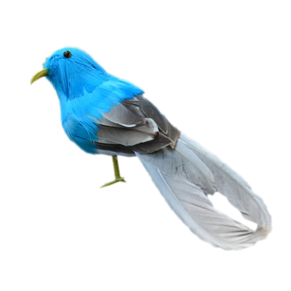 marque generique - assortiment de mousse artificielle oiseaux jardin décor ornement artisanat plumes g - Petite déco d'exterieur