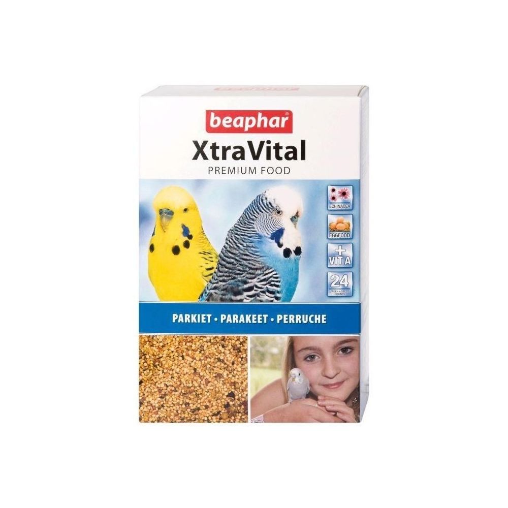 Beaphar - BEAPHAR Alimentation complete XtraVital - Pour perruches - 1kg - Alimentation pour oiseaux du ciel
