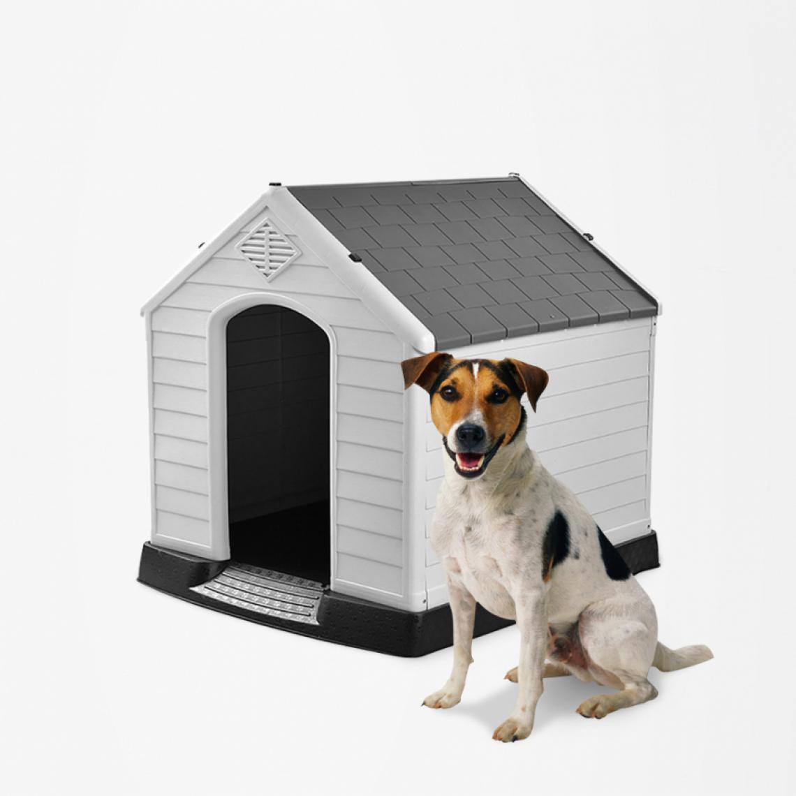 Bella Pet - Coco Niche pour petits chiens en plastique extérieur - Niche pour chien