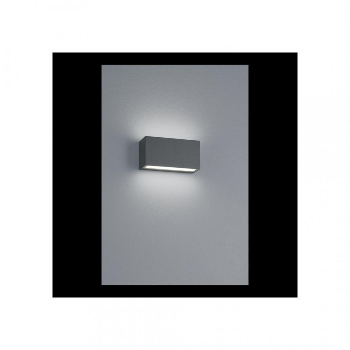 Boutica-Design - Applique Trent Anthracite 1x10W SMD LED - Applique, hublot