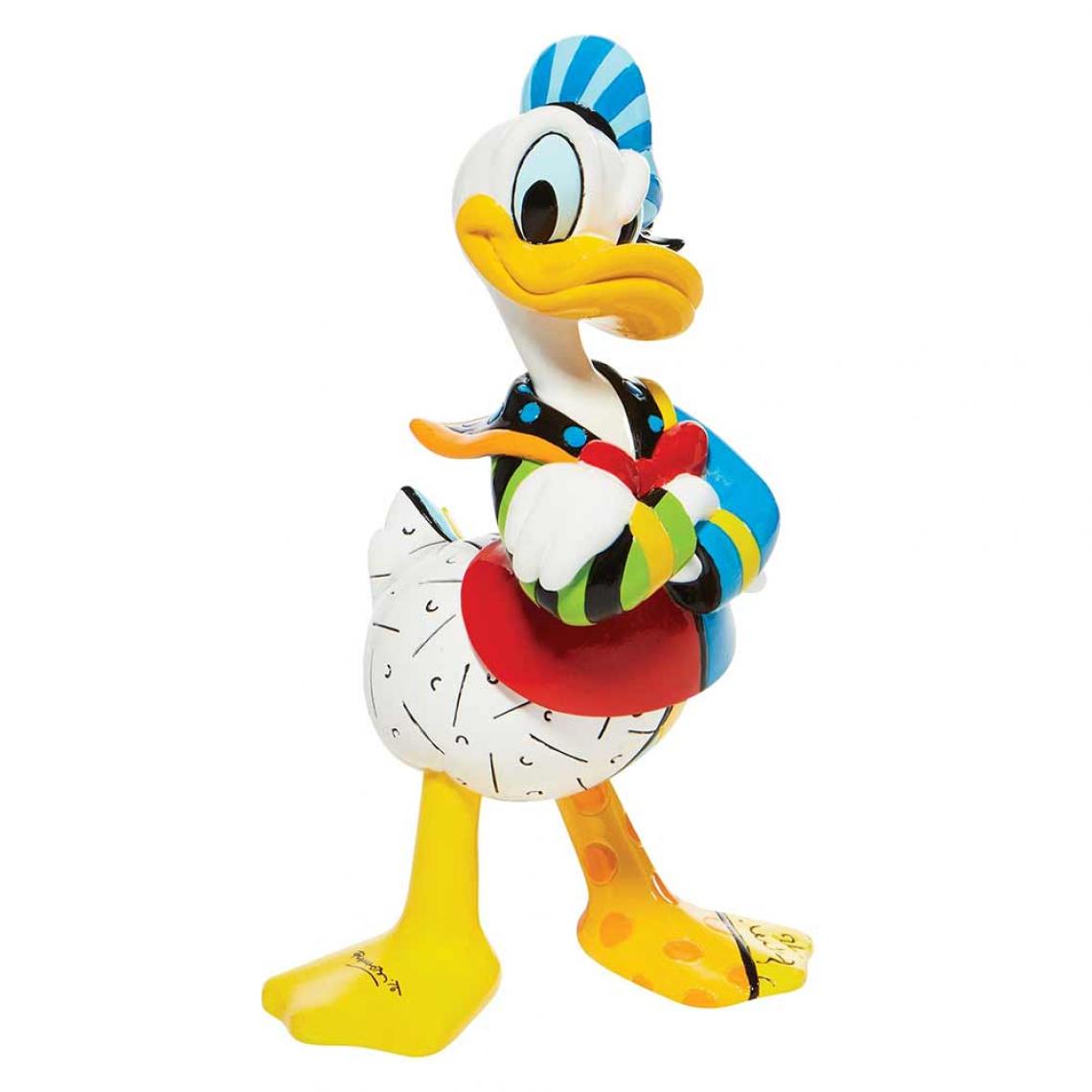 Enesco - Donald Duck Figurine Collection by Roméro Britto - Petite déco d'exterieur