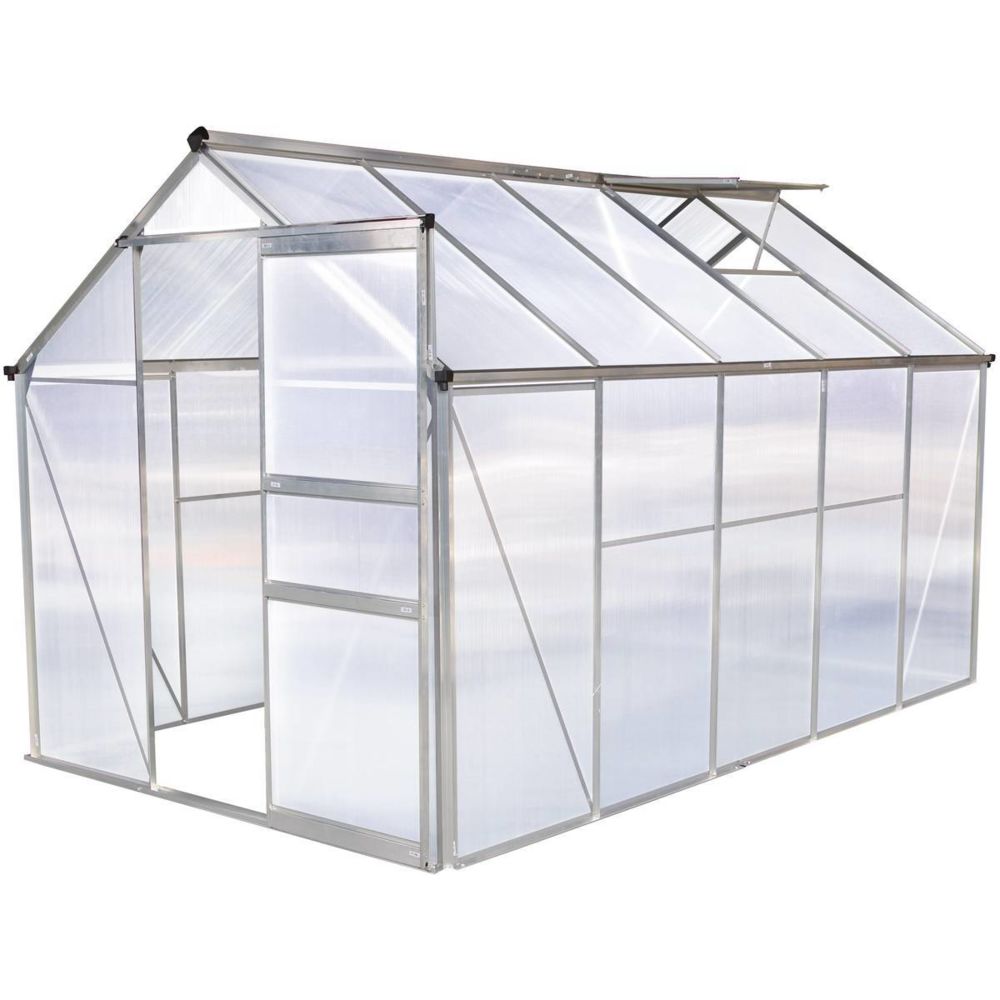 Habitat Et Jardin - Serre jardin polycarbonate Hortensia 6m² - Serres en verre