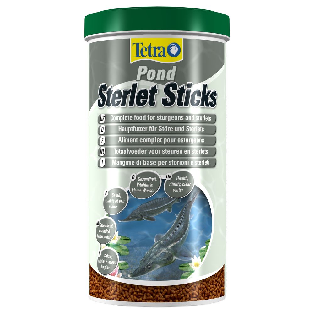 Tetra - Aliment Complet Pond Sterlet Sticks en Sticks pour Esturgeons - Tetra - 1L - Alimentation pour poisson