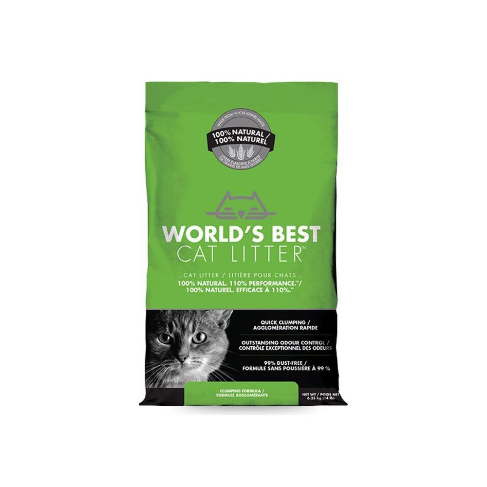 World'S Best Cat Litter - World's Best Cat Litière Original Green - Litière pour chat