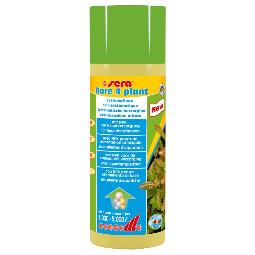 marque generique - Soin avec Engrais NPK Flore 4 Plant pour Plantes d'Aquarium - Sera - 250ml - Produits de soin pour poisson