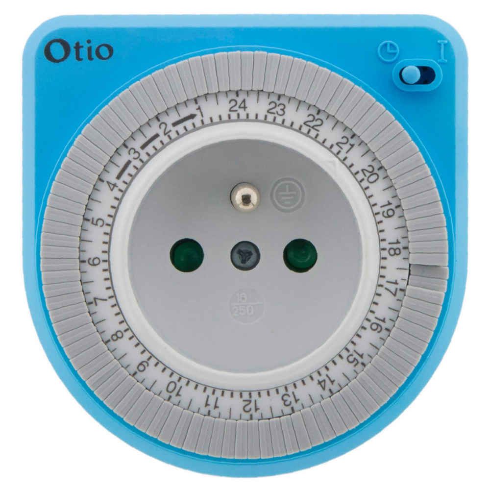 Otio - OTIO Programmateur mécanique bleu - Equipement de l'aquarium