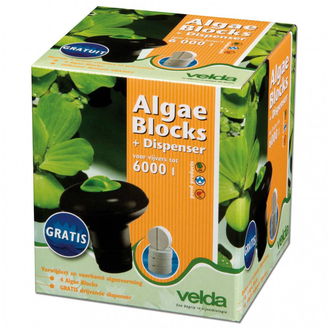 Velda - Velda Comprimés anti-algues avec distributeur - Bassin poissons