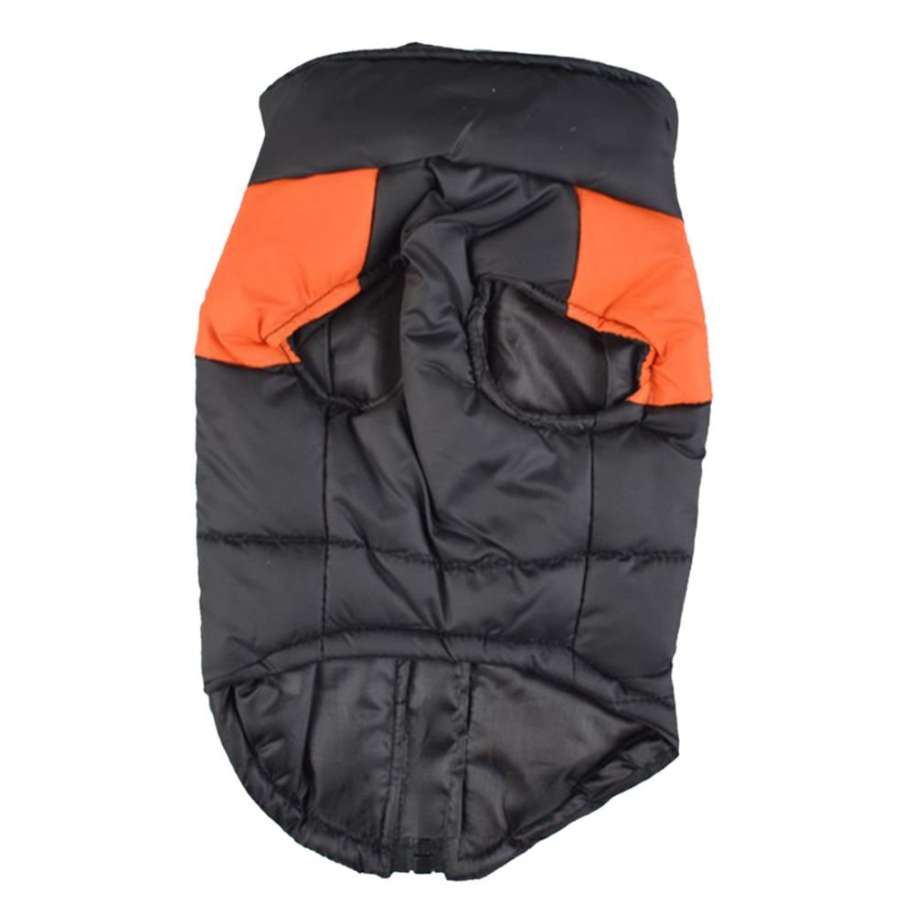 marque generique - imperméable à l'eau chien en coton veste manteau veste manteau animal de compagnie vêtements d'hiver orange - s - Vêtement pour chien