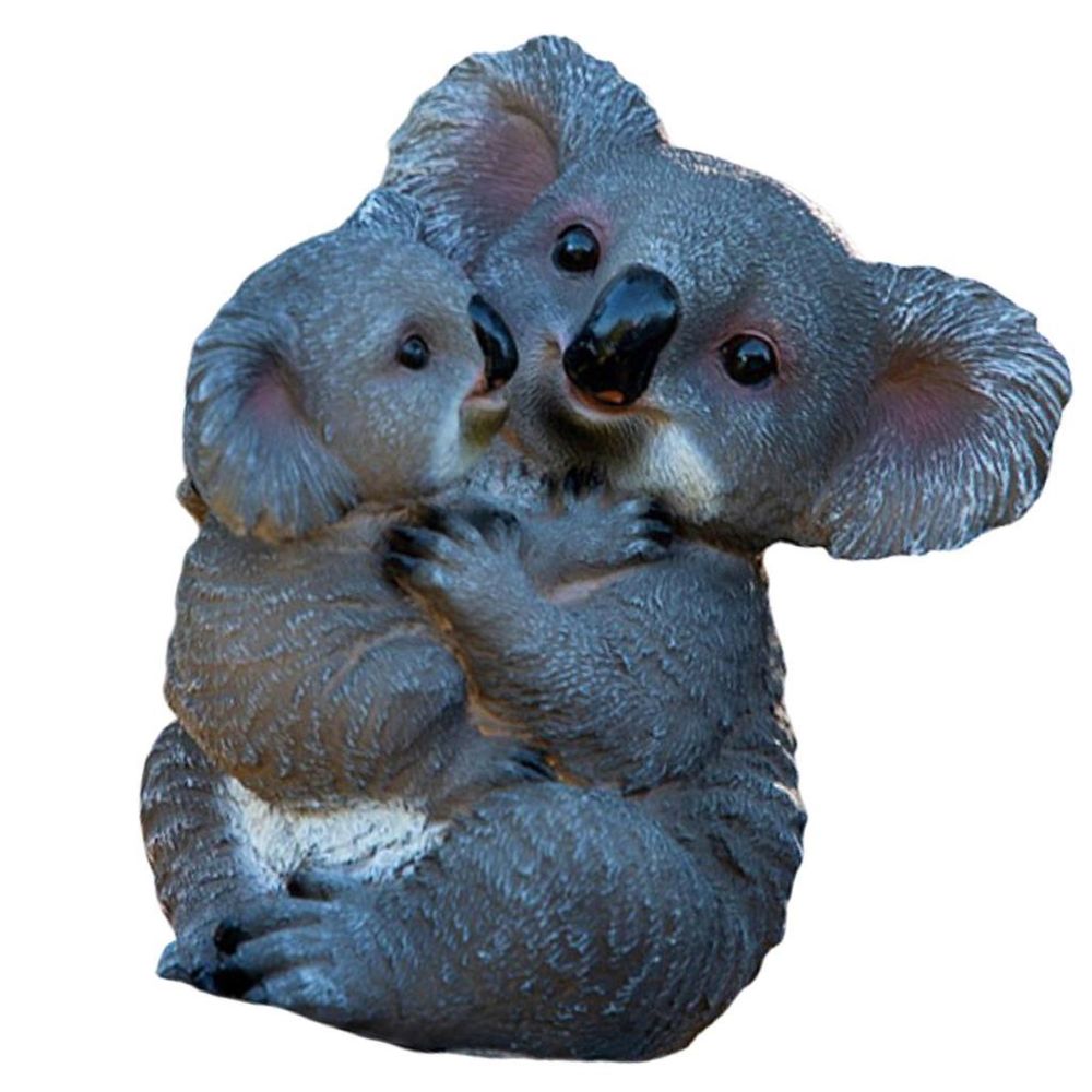 marque generique - Sculpture D'ornement De Statue De Jardin Koala Pour Maman De Jardin Avec Jardin à La Maison - Petite déco d'exterieur
